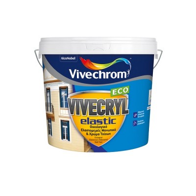 VIVECRYL ELASTIC ECO ΛΕΥΚΟ 10lt