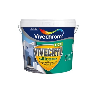 VIVECRYL SILICONE ECO ΛΕΥΚΟ 10lt