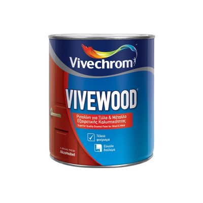 VIVEWOOD 750ml ΜΑΤ ΛΕΥΚΟ