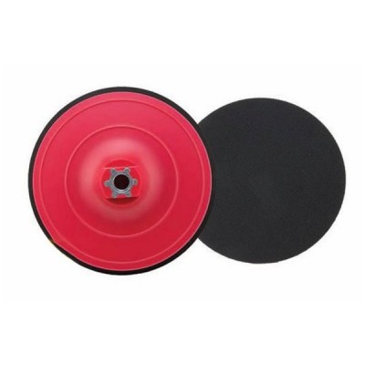 ΒΑΣΗ VELCRO ΑΦΡΩΔΗΣ ΓΙΑ ΓΩΝΙΑΚΟ ΤΡΟΧΟ Μ14 115mm (37695)