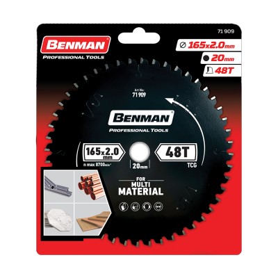 ΠΡΙΟΝΟΔΙΣΚΟΣ MULTI MATERIAL 165mm / 20mm (71901)
