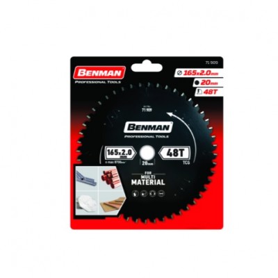 ΠΡΙΟΝΟΔΙΣΚΟΣ ΠΟΛΛΑΠΛΩΝ ΥΛΙΚΩΝ 250x2.4/30 80T BENMAN (71914)