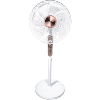Gruppe Ανεμιστήρας Ορθοστάτης 70W Διαμέτρου 45cm White Gold